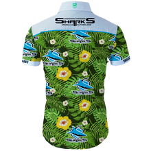 Load image into Gallery viewer, Cronulla-Sutherland Sharks NRL National Rugby League Trendy Sport Hawaiian Shirt
