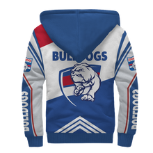 Load image into Gallery viewer, Western Bulldogs AFL Australian Football League Zip Hoodie Fleece Jacket