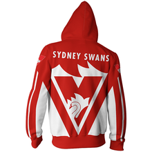 Load image into Gallery viewer, Sydney Swans AFL Zip Hoodie Jacket