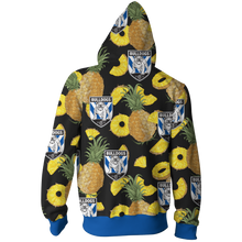 Load image into Gallery viewer, Bulldogs RLFC NRL Zip Hoodie Jacket