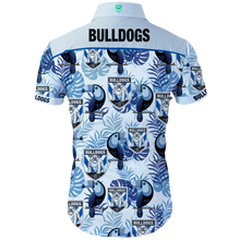 Load image into Gallery viewer, Canterbury-Bankstown Bulldogs NRL Hawaiian Shirt