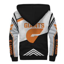 Load image into Gallery viewer, Greater Western Sydney Giants AFL Australian Football League Zip Hoodie Fleece Jacket