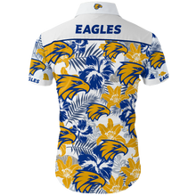 Load image into Gallery viewer, West Coast Eagles AFL Hawaiian Shirt