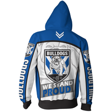 Load image into Gallery viewer, Canterbury-Bankstown Bulldogss NRL Zip Hoodie Jacket