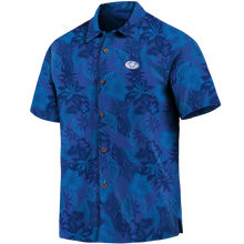Load image into Gallery viewer, Central District Football Club  AFL Australian Football League Tommy Bahama Big &amp; Tall Fuego Floral Button-Up Shirt – Hawaiian Shirt