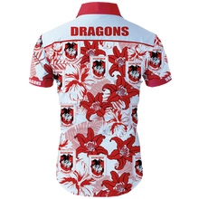 Load image into Gallery viewer, St. George Illawarra Dragons NRL Hawaiian Shirt