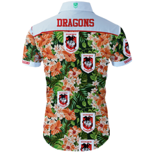 Load image into Gallery viewer, St. George Illawarra Dragons NRL National Rugby League Trendy Sport Hawaiian Shirt