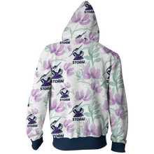Load image into Gallery viewer, Melbourne Storm NRL Zip Hoodie Jacket