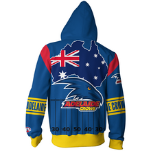 Load image into Gallery viewer, Adelaide Football Club AFL Zip Hoodie Jacket