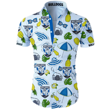 Load image into Gallery viewer, Canterbury-Bankstown Bulldogs NRL Hawaiian Shirt
