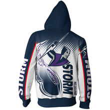 Load image into Gallery viewer, Manly Warringah Sea Eagles NRL Zip Hoodie Jacket