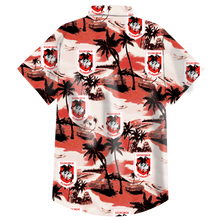 Load image into Gallery viewer, St. George Illawarra Dragons NRL National Rugby League Balenciaga Norm Fit Hawaiian Shirt