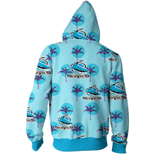 Load image into Gallery viewer, Cronulla Sharks NRL Zip Hoodie Jacket