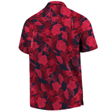 Load image into Gallery viewer, Washington Valor AFL Australian Football League Tommy Bahama Big &amp; Tall Fuego Floral Button-Up Shirt – Hawaiian Shirt