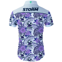 Load image into Gallery viewer, Melbourne Storm NRL National Rugby League Trendy Sport Hawaiian Shirt