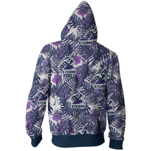 Load image into Gallery viewer, Melbourne Storm NRL Zip Hoodie Jacket