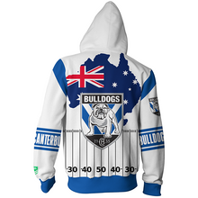 Load image into Gallery viewer, Canterbury-Bankstown Bulldogss NRL Zip Hoodie Jacket