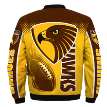 Load image into Gallery viewer, Hawthorn Football Club AFL Zip Hoodie Jacket