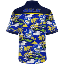 Load image into Gallery viewer, Parramatta Eels NRL National Rugby League Balenciaga Norm Fit Hawaiian Shirt