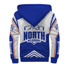 Load image into Gallery viewer, North Melbourne Football Club AFL Australian Football League Zip Hoodie Fleece Jacket