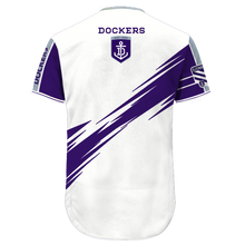 Load image into Gallery viewer, Fremantle Football Club AFL Australian Football League Baseball Jersey Shirt Print Full 3D