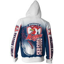 Load image into Gallery viewer, Sydney Roosters NRL Zip Hoodie Jacket
