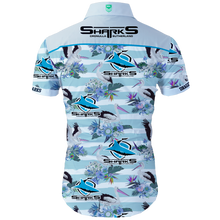Load image into Gallery viewer, Cronulla-Sutherland Sharks NRL Hawaiian Shirt