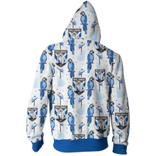 Load image into Gallery viewer, Bulldogs RLFC NRL Zip Hoodie Jacket