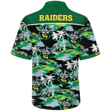 Load image into Gallery viewer, Canberra Raiders NRL National Rugby League Balenciaga Norm Fit Hawaiian Shirt