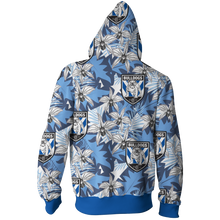 Load image into Gallery viewer, Bulldogs RLFC NRL Zip Hoodie Jacket