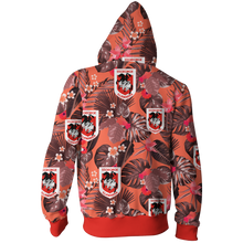 Load image into Gallery viewer, St. George Illawarra Dragons NRL Zip Hoodie Jacket
