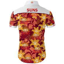 Load image into Gallery viewer, Gold Coast Football Club AFL  Hawaiian Shirt