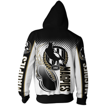 Load image into Gallery viewer, Collingwood Football Club AFL Zip Hoodie Jacket