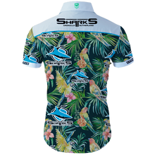 Load image into Gallery viewer, Cronulla-Sutherland Sharks NRL Hawaiian Shirt