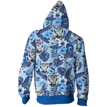 Load image into Gallery viewer, Bulldogs RLFC NRL Zip Hoodie Jacket