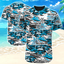 Load image into Gallery viewer, Cronulla-Sutherland Sharks NRL National Rugby League Baseball Jersey T-Shirt Print Full 3D Hawaiian