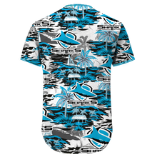 Load image into Gallery viewer, Cronulla-Sutherland Sharks NRL National Rugby League Baseball Jersey T-Shirt Print Full 3D Hawaiian