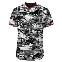 Load image into Gallery viewer, Penrith Panthers NRL National Rugby League Baseball Jersey T-Shirt Print Full 3D Hawaiian